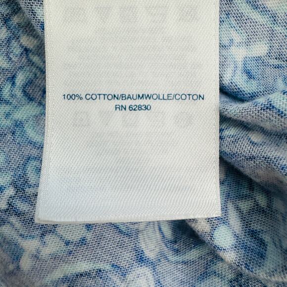 Lands' End Sleeveless Comfy Lightweight Cotton V-Neck Dress Women's Size L 14-16 - Picture 6 of 7